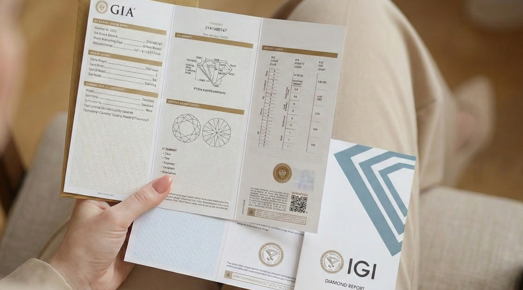 Certificados para diamantes de laboratorio: los más reconocidos